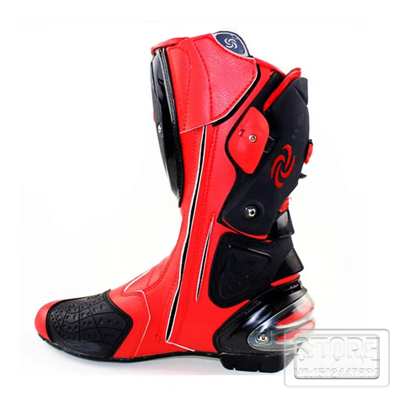 Motorcycle Protective Enduro Boots Gear Shift Speed Long Shoes Motorcycle Racing Boot Motorcyclist Motorbots Biker Boots
