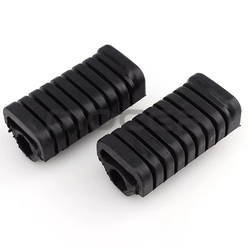 1 Pair Motorbike Foot Peg Rubber Nonslip Footrest Pedal Foot Peg Cover Set for Honda WY125 Motorcycle Parts