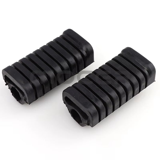 1 Pair Motorbike Foot Peg Rubber Nonslip Footrest Pedal Foot Peg Cover Set for Honda WY125 Motorcycle Parts