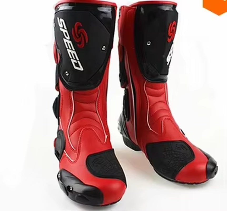 Motorcycle Protective Enduro Boots Gear Shift Speed Long Shoes Motorcycle Racing Boot Motorcyclist Motorbots Biker Boots