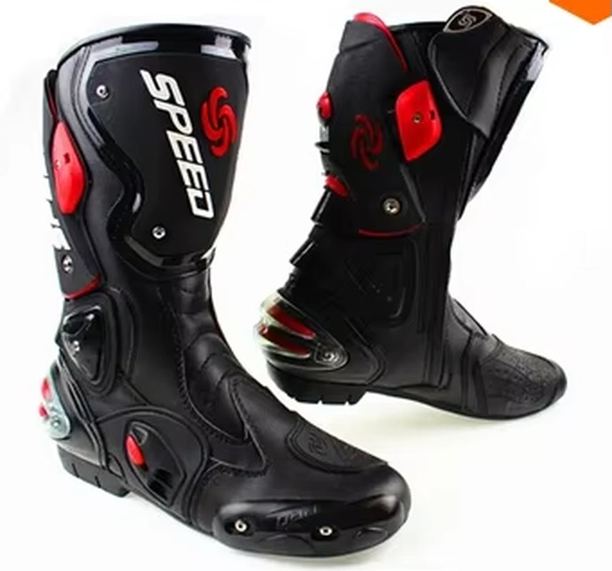 Motorcycle Protective Enduro Boots Gear Shift Speed Long Shoes Motorcycle Racing Boot Motorcyclist Motorbots Biker Boots