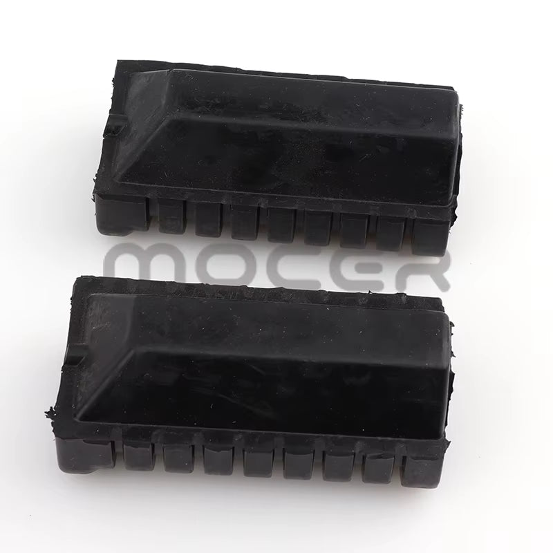 1 Pair Motorbike Foot Peg Rubber Nonslip Footrest Pedal Foot Peg Cover Set for Honda WY125 Motorcycle Parts