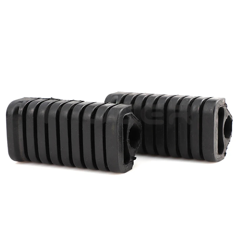 1 Pair Motorbike Foot Peg Rubber Nonslip Footrest Pedal Foot Peg Cover Set for Honda WY125 Motorcycle Parts